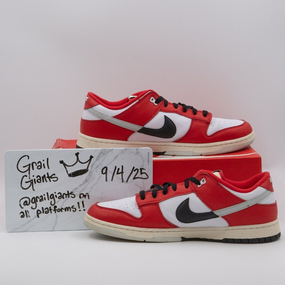 🔹 Nike Dunk Low “Chicago Split” — 13M (VNDS · DZ2536-600)